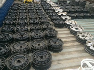 Лот: 10496938. Фото: 1. Штамповки , Toyota r15 5x114.3. Диски