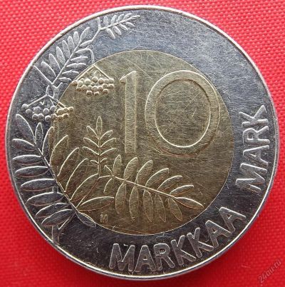 Лот: 2576722. Фото: 1. (№2126) 10 марок 1993 (Финляндия... Европа