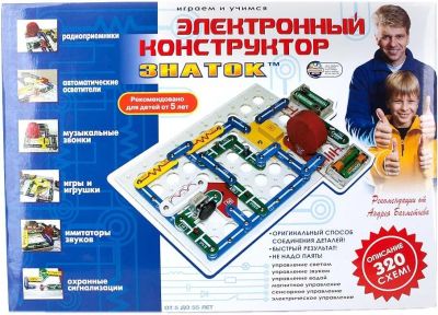 Лот: 7612583. Фото: 1. Электронный конструктор "Знаток... Конструкторы