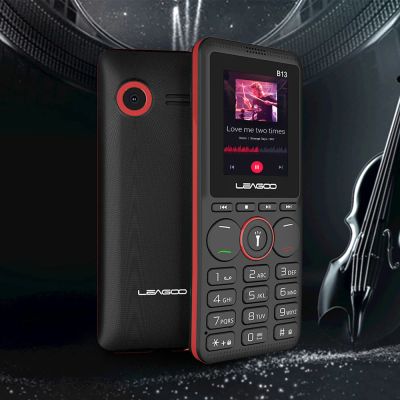 Лот: 17066382. Фото: 1. Телефон Leagoo B13 128MB, Black-Red... Кнопочные мобильные телефоны