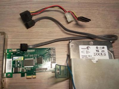 Лот: 10601857. Фото: 1. SAS Promise Fasttrak TX2650... Платы расширения, контроллеры, доп. порты