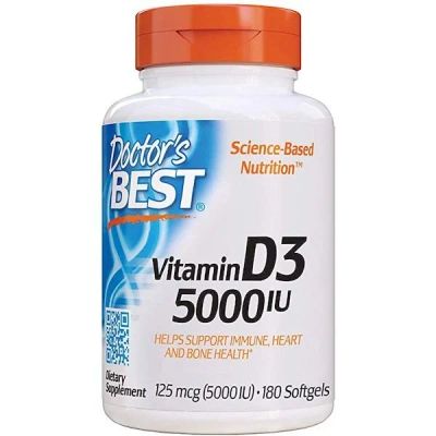 Лот: 15841049. Фото: 1. Doctor's Best, Vitamin D3, Витамин... Спортивное питание, витамины