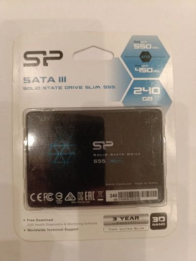 Лот: 25089941. Фото: 1. SSD накопитель Silicon Power 240Gb... SSD-накопители