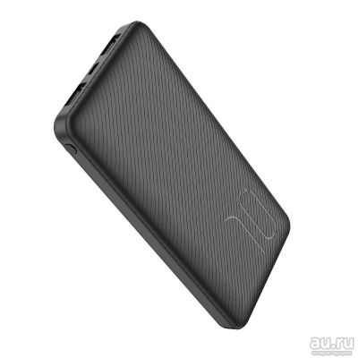 Лот: 16740303. Фото: 1. ЗУ Borofone BT28 10000 mAh черный... Внешние, портативные аккумуляторы для смартфонов (Power bank)