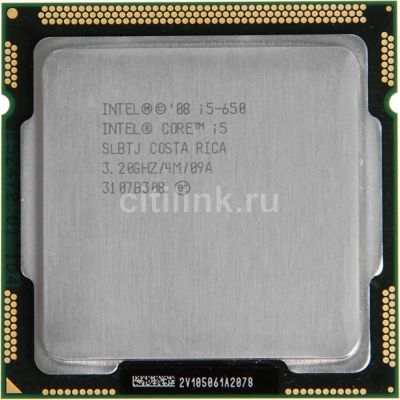 Лот: 9425935. Фото: 1. процессор Intel Core i5-650. Процессоры