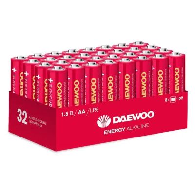 Лот: 24783147. Фото: 1. Батарейки Daewoo Energy Alkaline... Батарейки, аккумуляторы, элементы питания