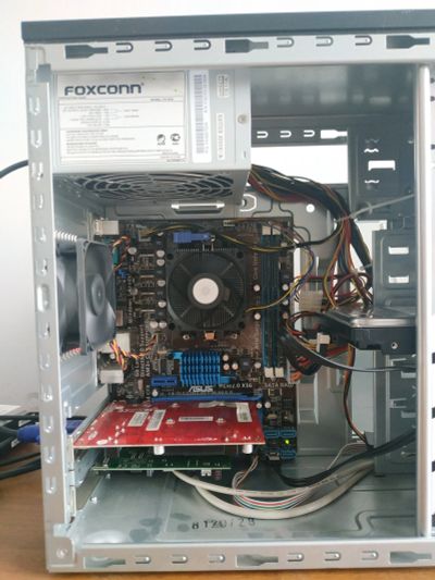 Лот: 15673580. Фото: 1. ПК Athlon II x2; 4gb DDR3 1333mHZ... Компьютеры в сборе