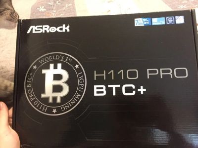 Лот: 12316037. Фото: 1. Материнская плата H110 PRO BTC... Материнские платы