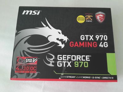 Лот: 7960760. Фото: 1. MSI GeForce GTX 970 4G. Видеокарты