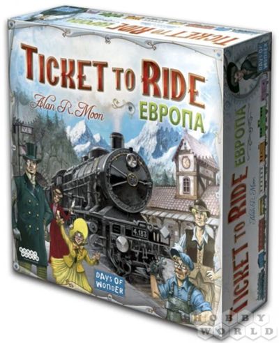 Лот: 9956314. Фото: 1. Ticket to Ride: Европа. Настольные игры, карты