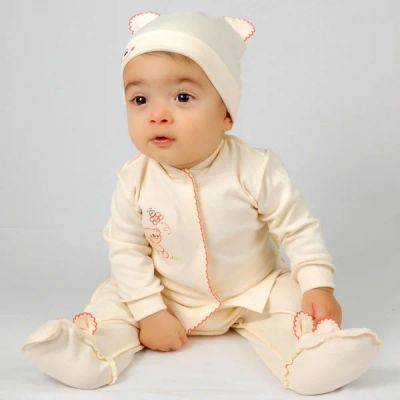 Лот: 8188265. Фото: 1. Комплект кофточка+ползунки, новые... Костюмы, пиджаки, комбинезоны