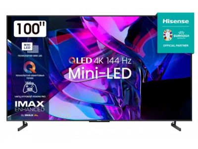 Лот: 21363019. Фото: 1. Mini LED телевизор Hisense 100U7KQ... Телевизоры