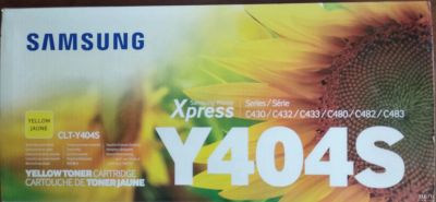 Лот: 17100817. Фото: 1. Картридж Samsung CLT-Y404S (оригинальный... Картриджи, расходные материалы