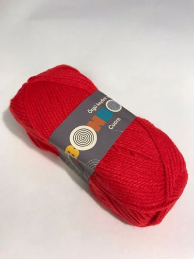 Лот: 16704304. Фото: 1. Пряжа Bonbon CUORE, 100% акрил... Ткани, нитки, пряжа