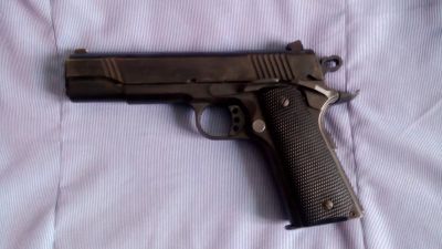 Лот: 17154066. Фото: 1. Кольт 1911 44 техкрим. Газовое, травматическое оружие