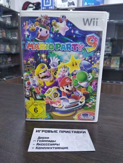 Лот: 16282290. Фото: 1. Mario Party 9. Лицензия Nintendo... Игры для консолей