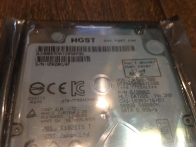 Лот: 13068123. Фото: 1. Новый жёсткий диск Hitachi 2.5... Жёсткие диски (HDD)