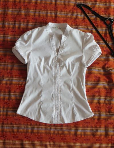 Лот: 21448402. Фото: 1. Блузка (рубашка) белая офис новая... Блузы, рубашки