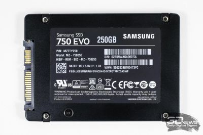Лот: 11247665. Фото: 1. SSD Samsung 750 EVO [MZ-750250BW... SSD-накопители