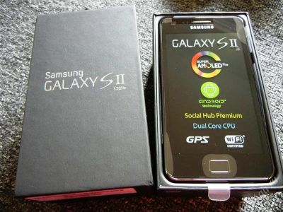 Лот: 1378328. Фото: 1. SAMSUNG GALAXY SII I-9100 black. Смартфоны