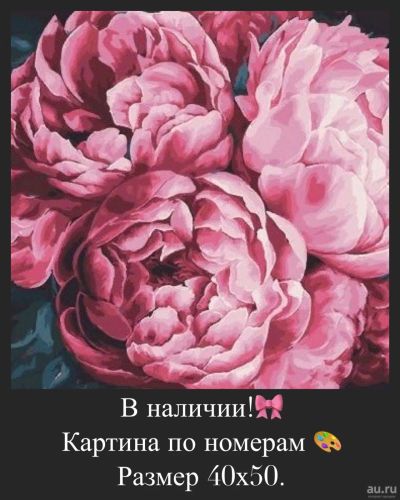 Лот: 14623306. Фото: 1. Картина по номерам. Цветок. Картины по номерам