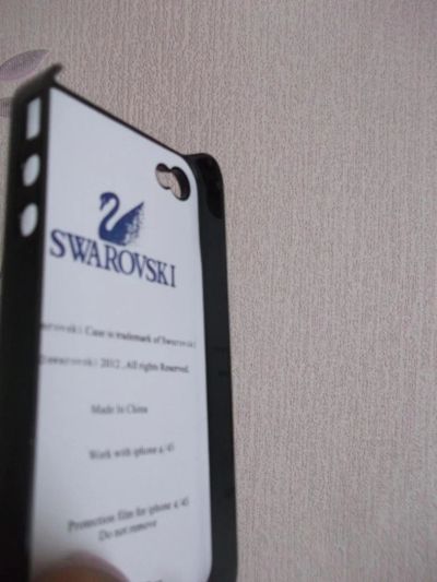 Лот: 4314862. Фото: 1. Бампер чехол Iphone 5 4 4s swarovski... Чехлы, бамперы