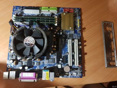 Лот: 18188883. Фото: 1. Комплект Asus GA-K8NMF-9 / Athlon64... Комплекты запчастей