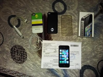 Лот: 6612936. Фото: 1. iPhone 4S 16 GB. Смартфоны