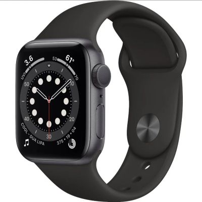 Лот: 17869665. Фото: 1. Apple Watch Series 6 40mm Space... Смарт-часы, фитнес-браслеты, аксессуары