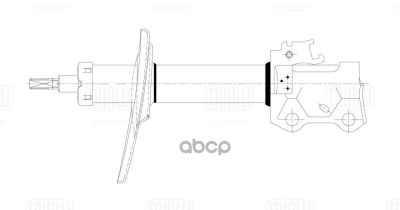 Лот: 24853717. Фото: 1. Амортизатор Toyota Rav4 (13-... Ходовая, подвеска, рулевое управление