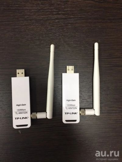 Лот: 10969696. Фото: 1. WiFi свисток TP-link TL-WN722N. WiFi, Bluetooth адаптеры
