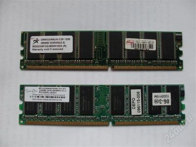 Лот: 479963. Фото: 1. оператива ddr 256 mb. Оперативная память