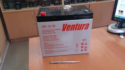 Лот: 4380125. Фото: 1. Аккумулятор Ventura GPL1255 12В... Батарейки, аккумуляторы, элементы питания