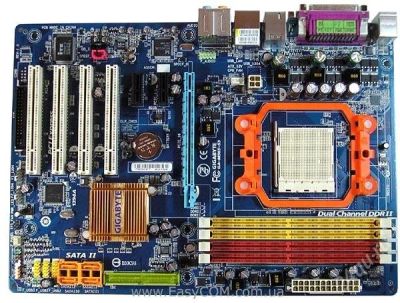 Лот: 2646734. Фото: 1. Материнская плата Gigabyte GA-M56S-S3... Материнские платы