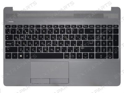 Лот: 18880078. Фото: 1. Топ-панель HP 250 G8 серая (черные... Клавиатуры для ноутбуков