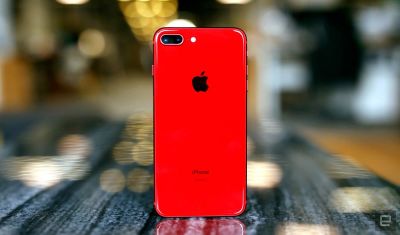 Лот: 14352985. Фото: 1. iPhone 8 plus 256 gb, red+ стекло... Смартфоны