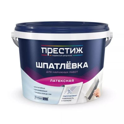 Лот: 24106459. Фото: 1. Шпатлевка Престиж, латексная... Смеси, шпатлевки, цемент