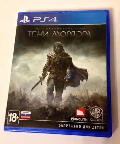 Лот: 4915413. Фото: 1. Диск Middle-Earth: Shadow of Mordor... Игры для консолей