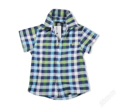 Лот: 1105449. Фото: 1. Рубашка мальчику на 4-5лет. Рубашки, блузки, водолазки