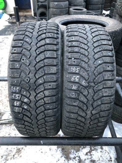 Лот: 24879086. Фото: 1. (2шт) 195/55R16 Bridgestone Spike-01. Шины