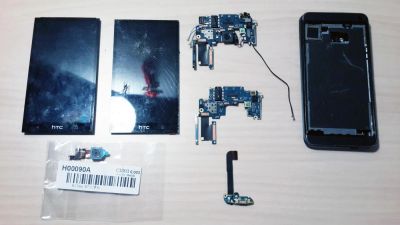 Лот: 7726719. Фото: 1. HTC One M7 Платы, дисплеи, корпус... Микросхемы и платы