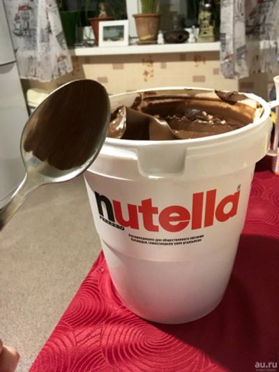 Лот: 16379538. Фото: 1. Nutella 3 килограмма Нутелла подарок... Другое (продукты)