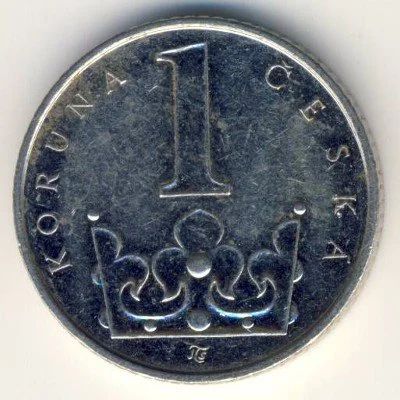Лот: 11220325. Фото: 1. 1 Крона, Чехия, 2003 год. Европа