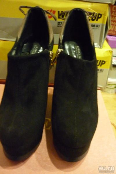 Лот: 9370548. Фото: 1. туфли черные новые на платформе... Туфли