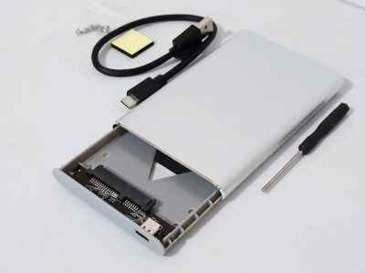 Лот: 21135671. Фото: 1. USB Корпус внешний бокс для мобильного... Внешние жесткие диски