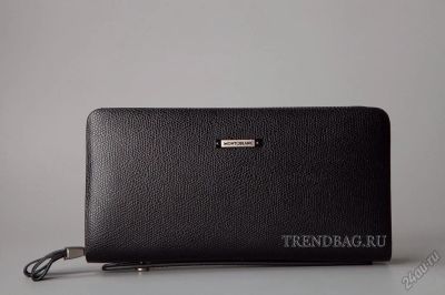 Лот: 5589868. Фото: 1. Мужской клатч Montblanc (барсетка... Бумажники, кошельки, портмоне
