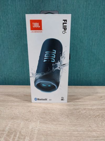 Лот: 20294666. Фото: 1. Колонка JBL Flip 6 Blue. Новая... Портативные, беспроводные колонки