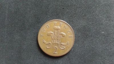 Лот: 19493051. Фото: 1. 2 пенса two pence 1989г Елизавета... Великобритания и острова