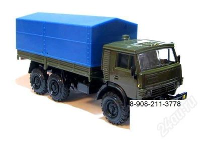 Лот: 351016. Фото: 1. моделька Камаз 43101-010 с тентом. Автомоделизм