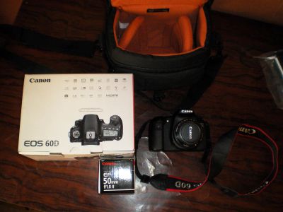 Лот: 3166454. Фото: 1. Фотоаппарат Canon EOS 60D body... Цифровые зеркальные